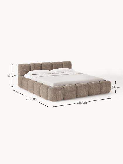 Minkšta buklė lova Teddy