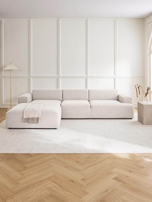 Kampinė sofa Melva (4 vietų), kampinė dalis kairėje