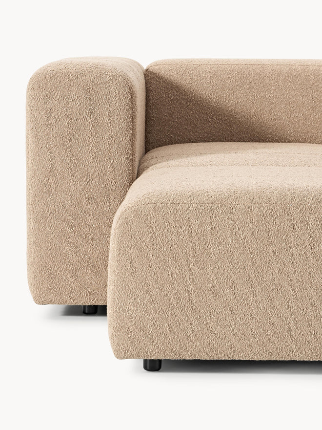 Modulinė bouclé sofa Lena (4 vietų)