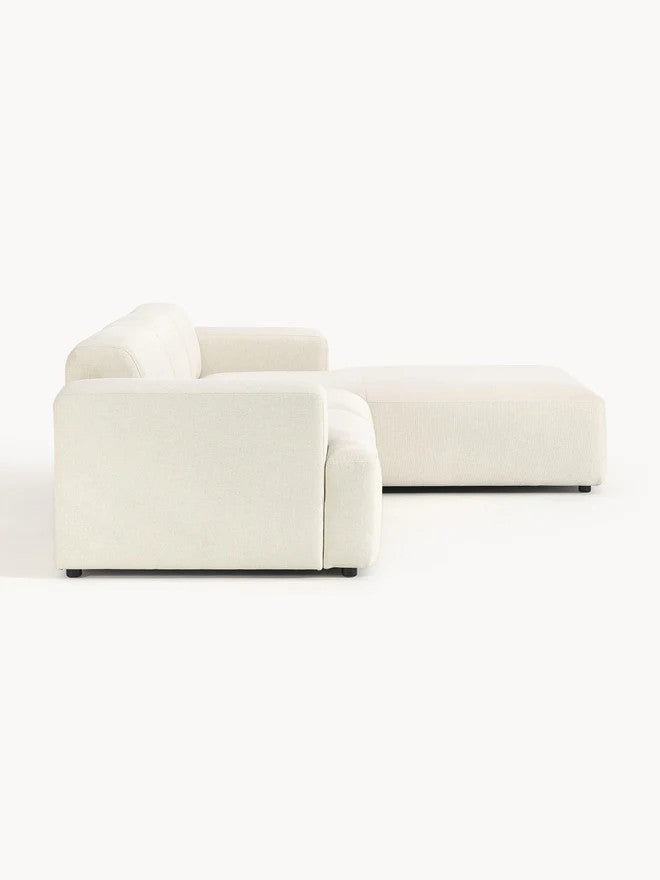 Kampinė sofa Melva (4 vietų), kampinė dalis dešinėje
