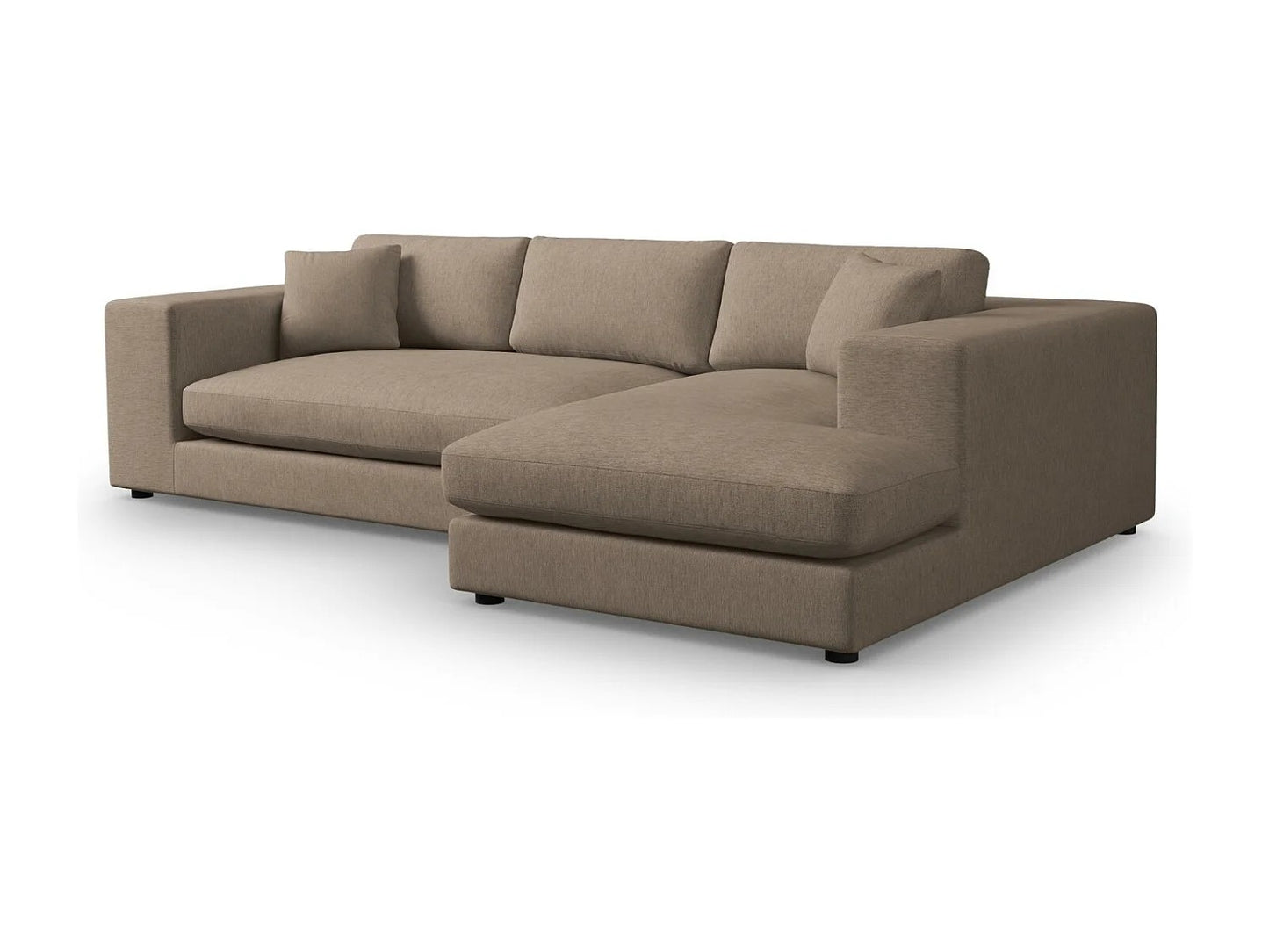 Kampinė sofa Tendance (5 vietų), kampinė dalis dešinėje