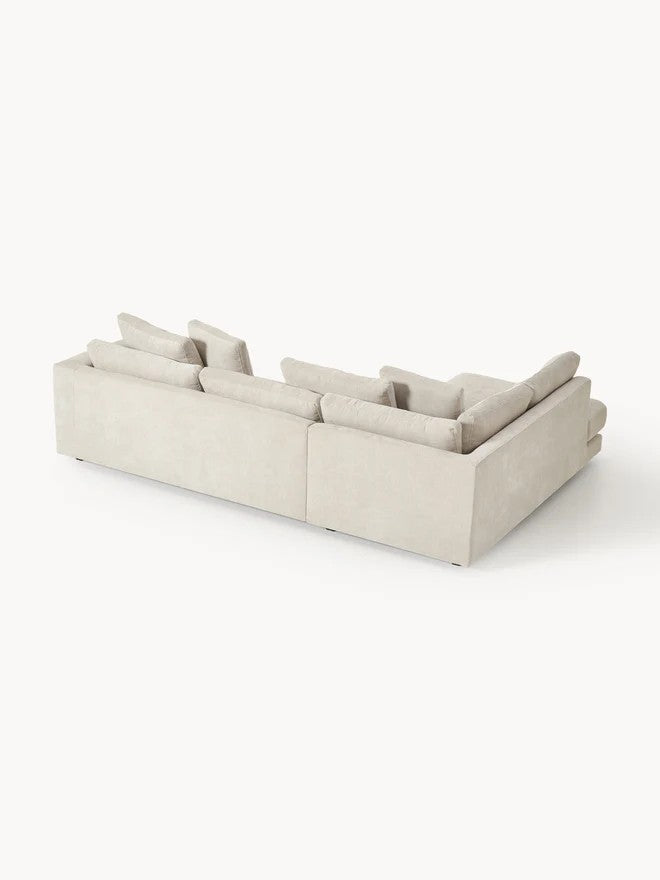 Kampinė sofa Tribeca, kampinė dalis kairėje