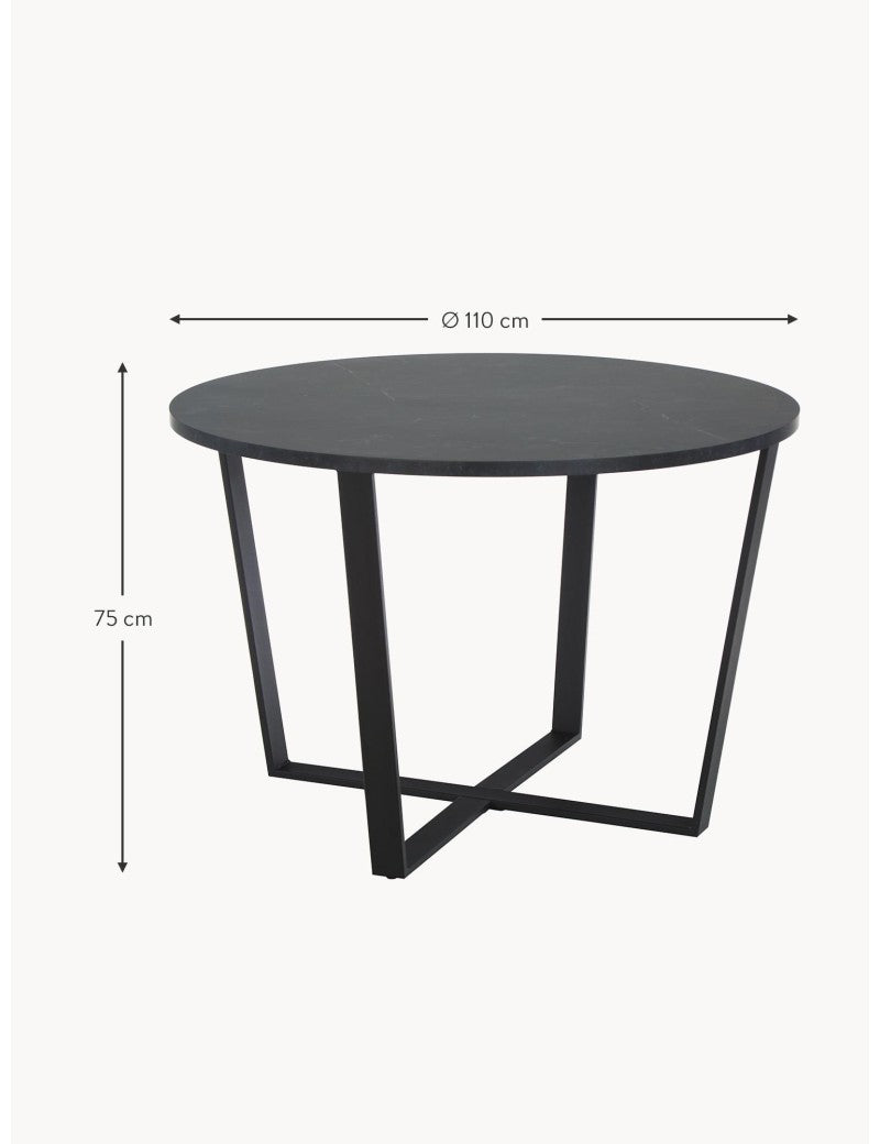 Apvalus stalas Amble Ø 110 cm