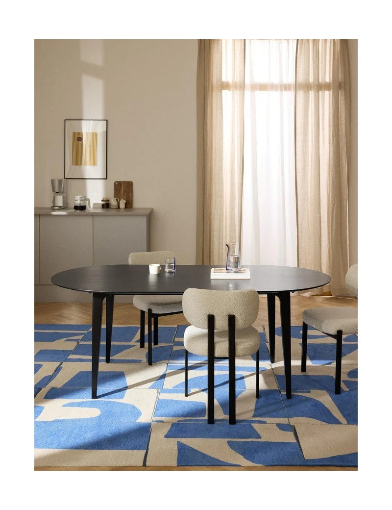 Archie ovalus stalas 200x100